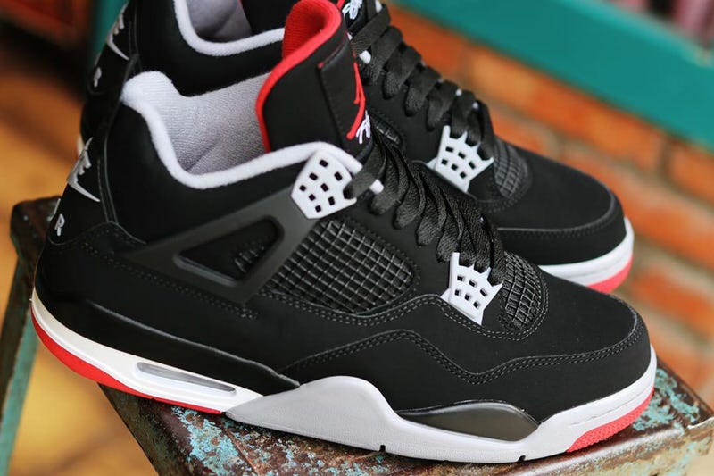 Air Jordan 4 Black/Red