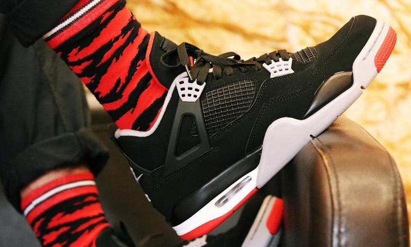 Air Jordan 4 Black/Red