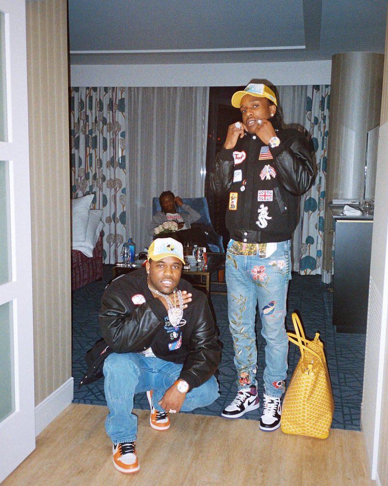 Asap Rocky in the Air Jordan 1 