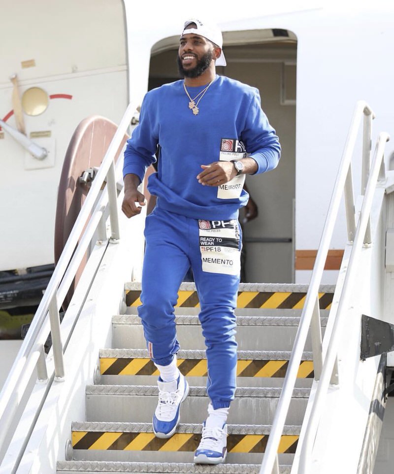 Chris Paul in the Air Jordan 11 "Chris Paul PE"