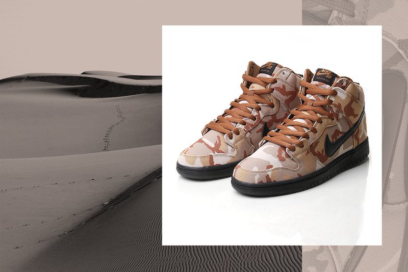 Nike SB Dunk High "Desert Camo"