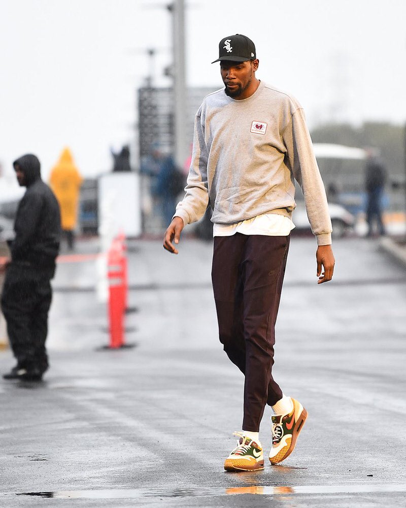 Kevin Durant in the Missing Link x Nike Air Max Susan 