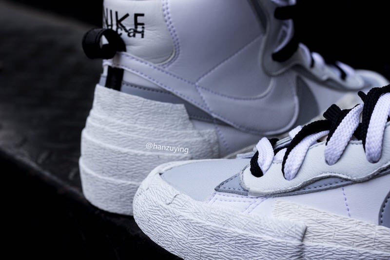 Sacai x Nike Blazer Mid White/Grey