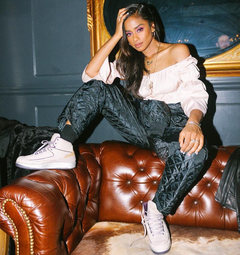 Vashtie in the Vashtie x Air Jordan 2