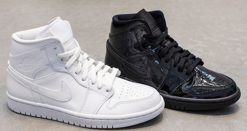 Air Jordan 1 Mid WMNS "Patent Pack"