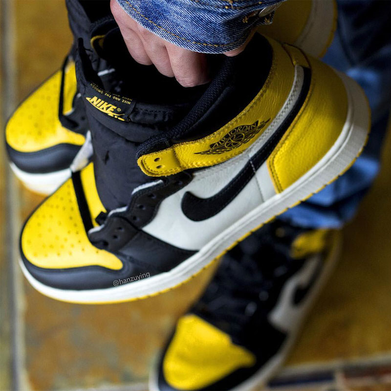 Air Jordan 1 "Yellow Toe"