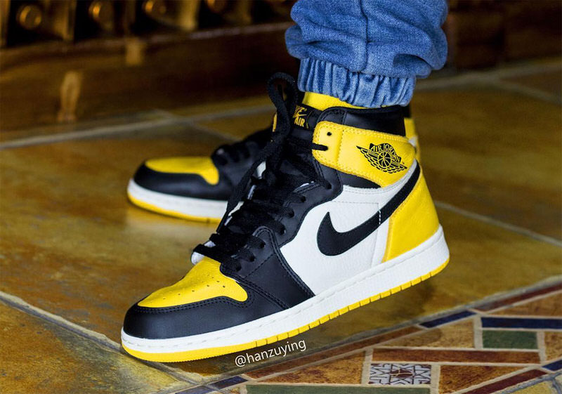 Air Jordan 1 "Yellow Toe"