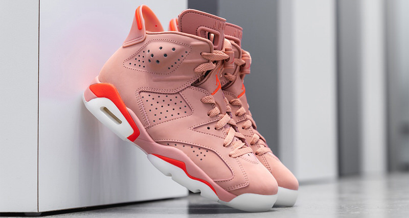 Aleali May x Air Jordan 6 "Millennial Pink"