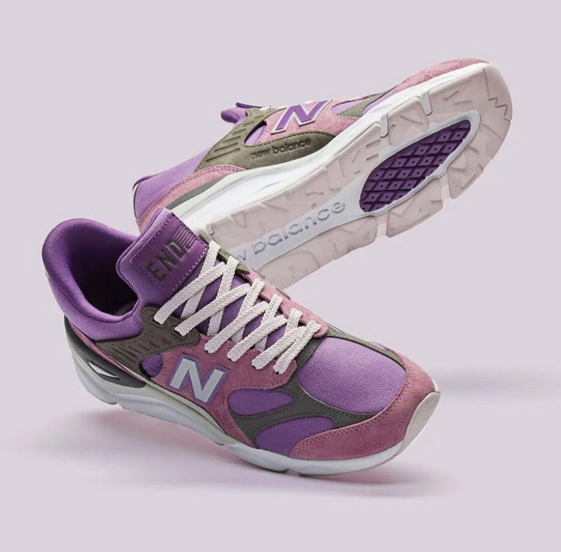 END. x New Balance X-90 "Purple Haze" Pack