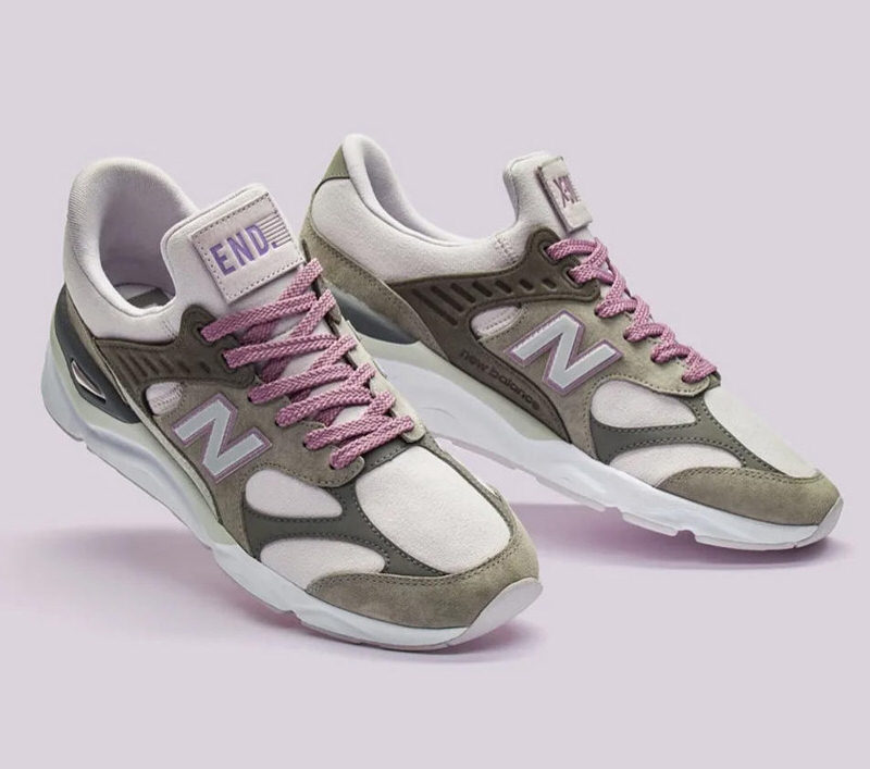 END. x New Balance X-90 "Purple Haze" Pack