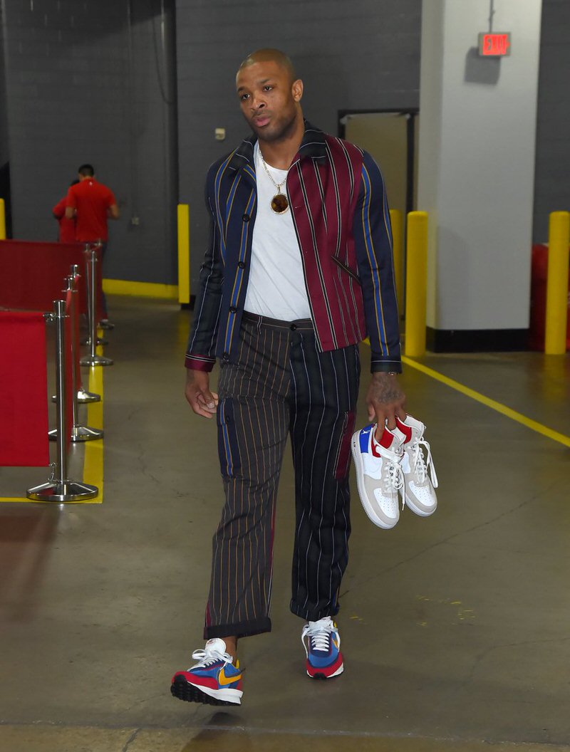 PJ Tucker in the Sacai x Nike LDV Waffle 