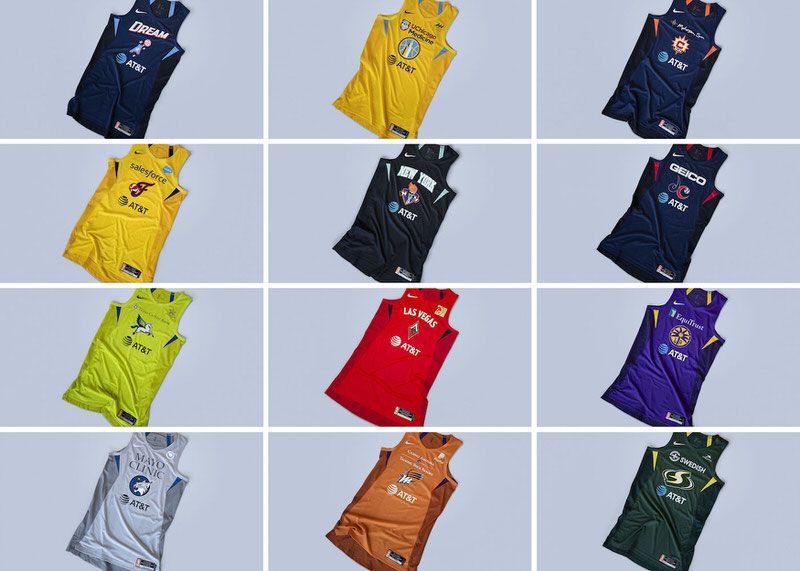 Nike x WNBA 2019 Jerseys