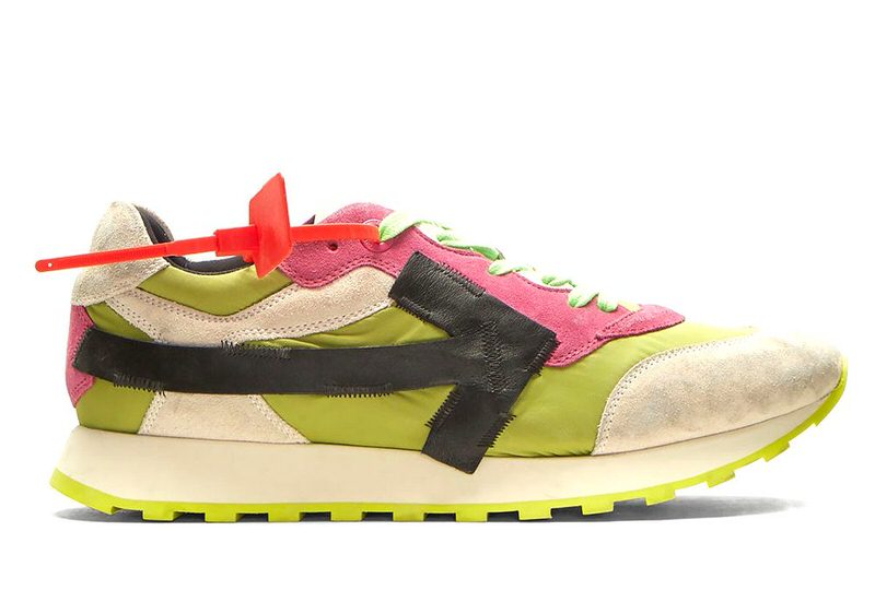 OFF-WHITE Green Arrow Runner Sneaker