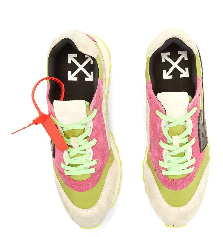 OFF-WHITE Green Arrow Runner Sneaker