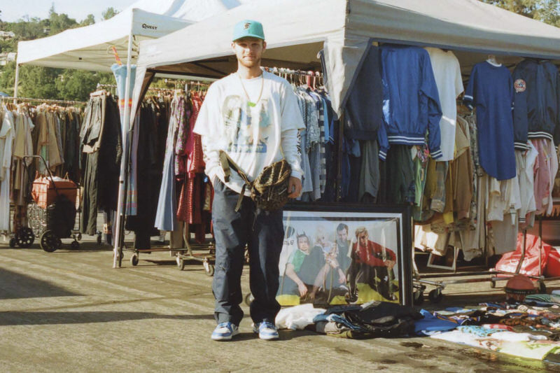 @alexpfau capitalizes on throwback classics with his Dunks, technical Nike pants and graphic tees. All while bringing Miami vibes to LA.