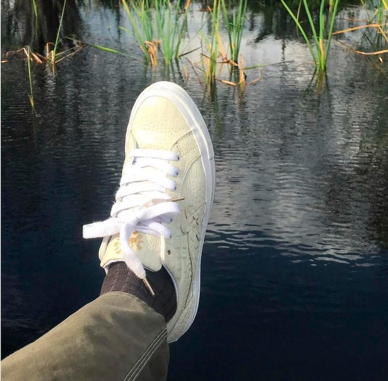 Golf le Fleur x Converse One Star "Faux Skin"