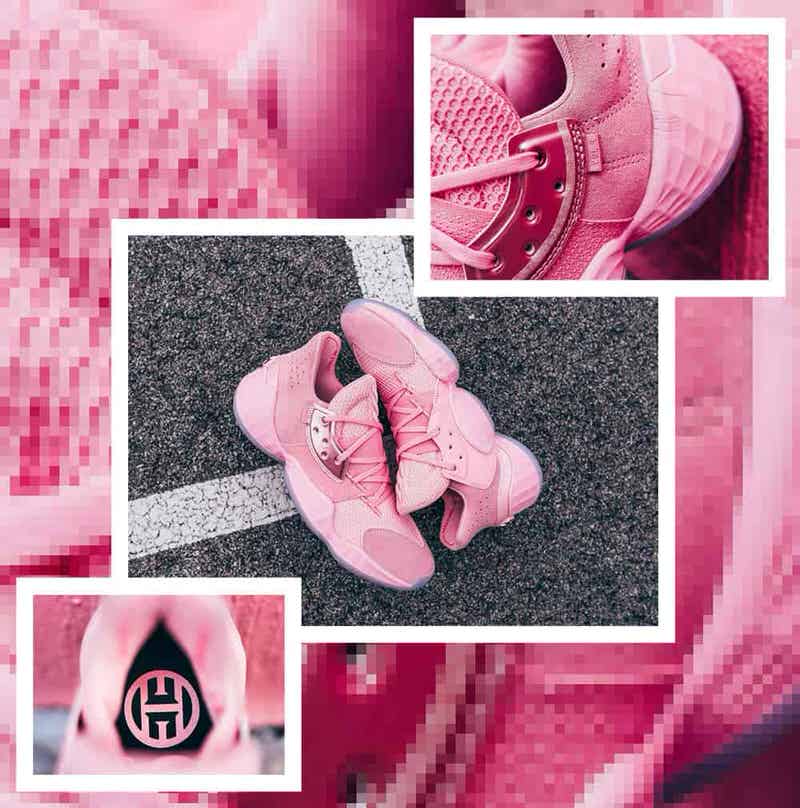 Adidas Harden Vol 4 Pink Lemonade