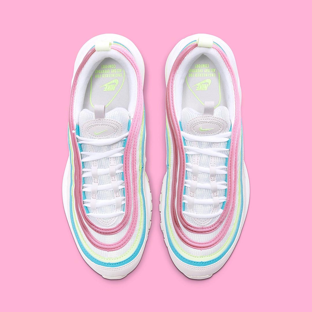 Nike WMNS Air Max 97 White/Barely Volt/Platinum Tint CW7017-100