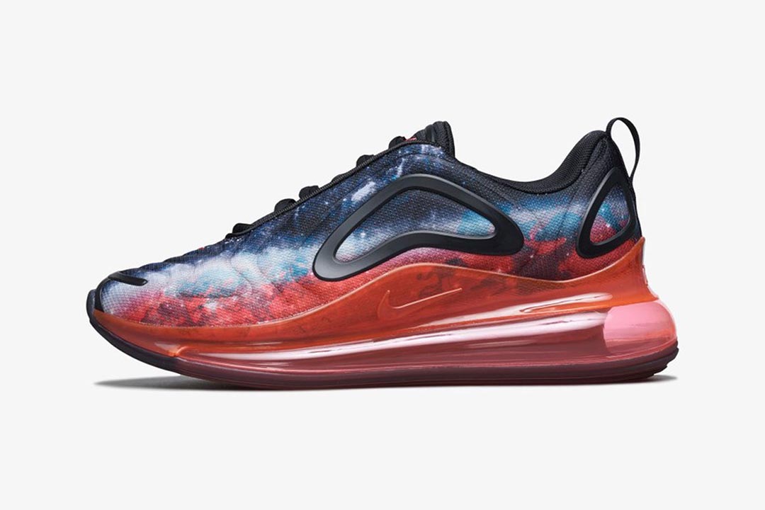 Nike Air Max 720 SE "Galaxy" Black/Flash Crimson CW0904-001