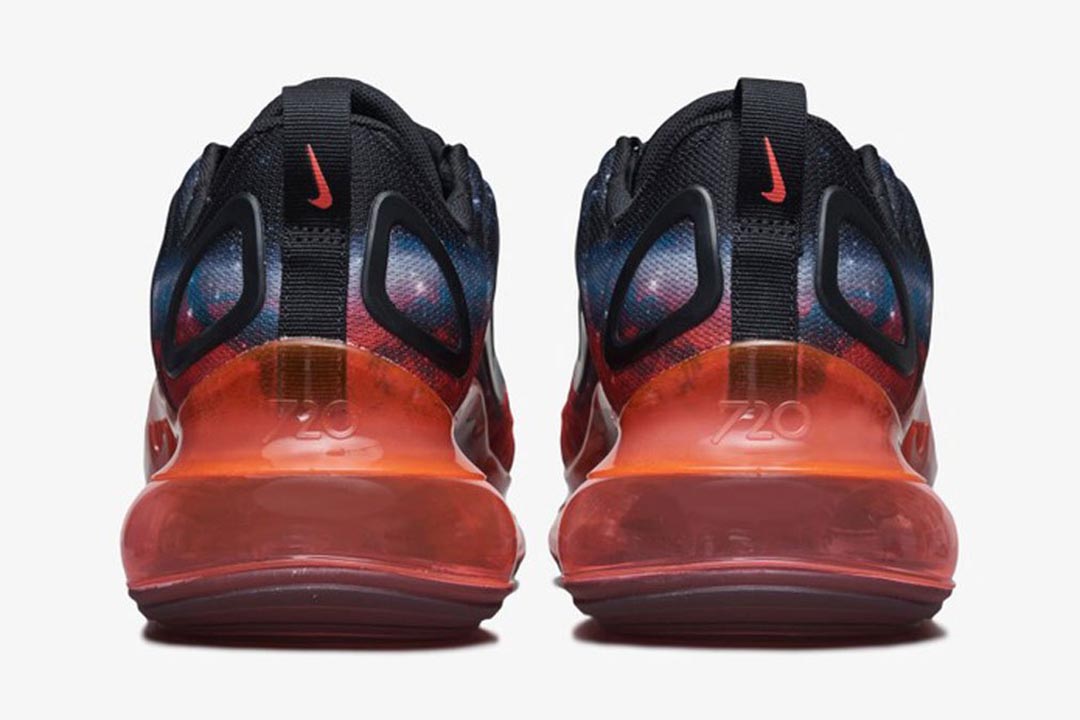 Nike Air Max 720 SE "Galaxy" Black/Flash Crimson CW0904-001