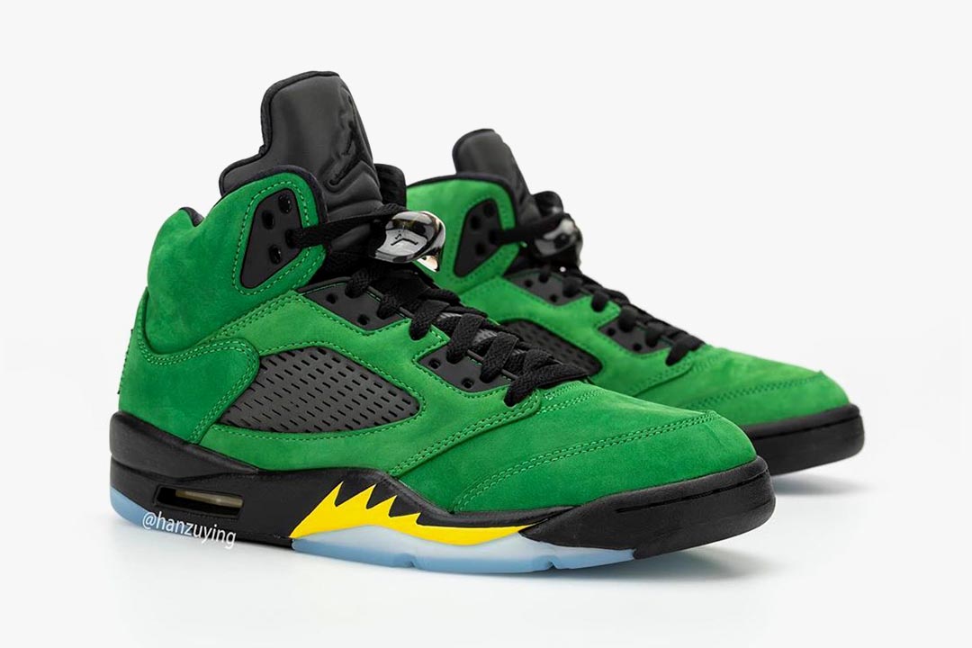 air-jordan-5-retro-oregon-ducks-apple-green-black-yellow-strike-CK6631-307-release-date