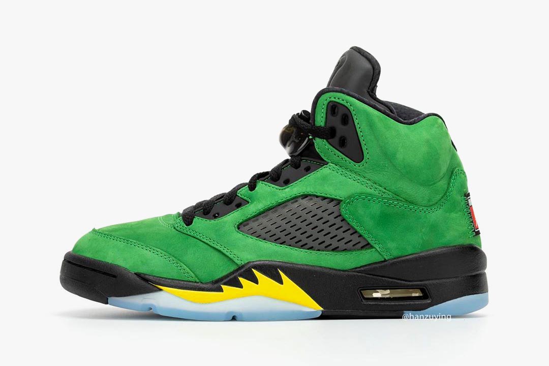 air-jordan-5-retro-oregon-ducks-apple-green-black-yellow-strike-CK6631-307-release-date