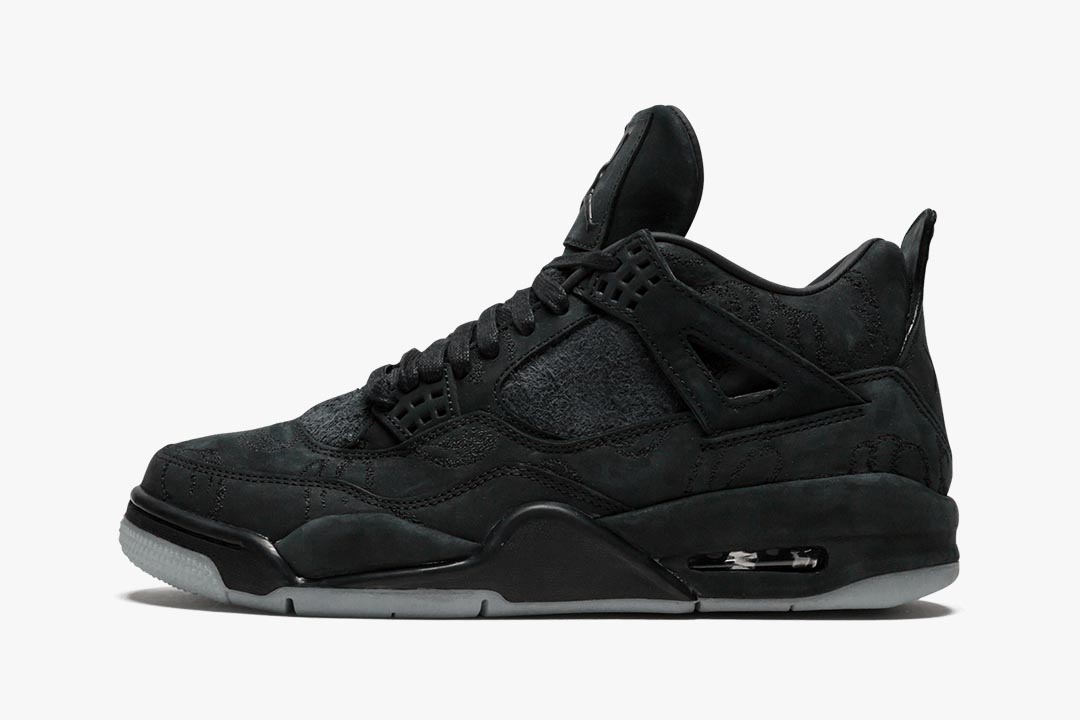 KAWS x Air Jordan 4 Retro "Black" 930155-001