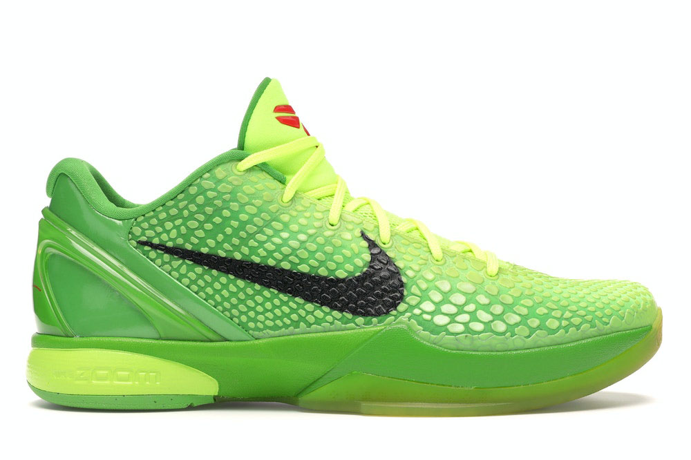 Nike Zoom Kobe 6 Grinch 429659-701