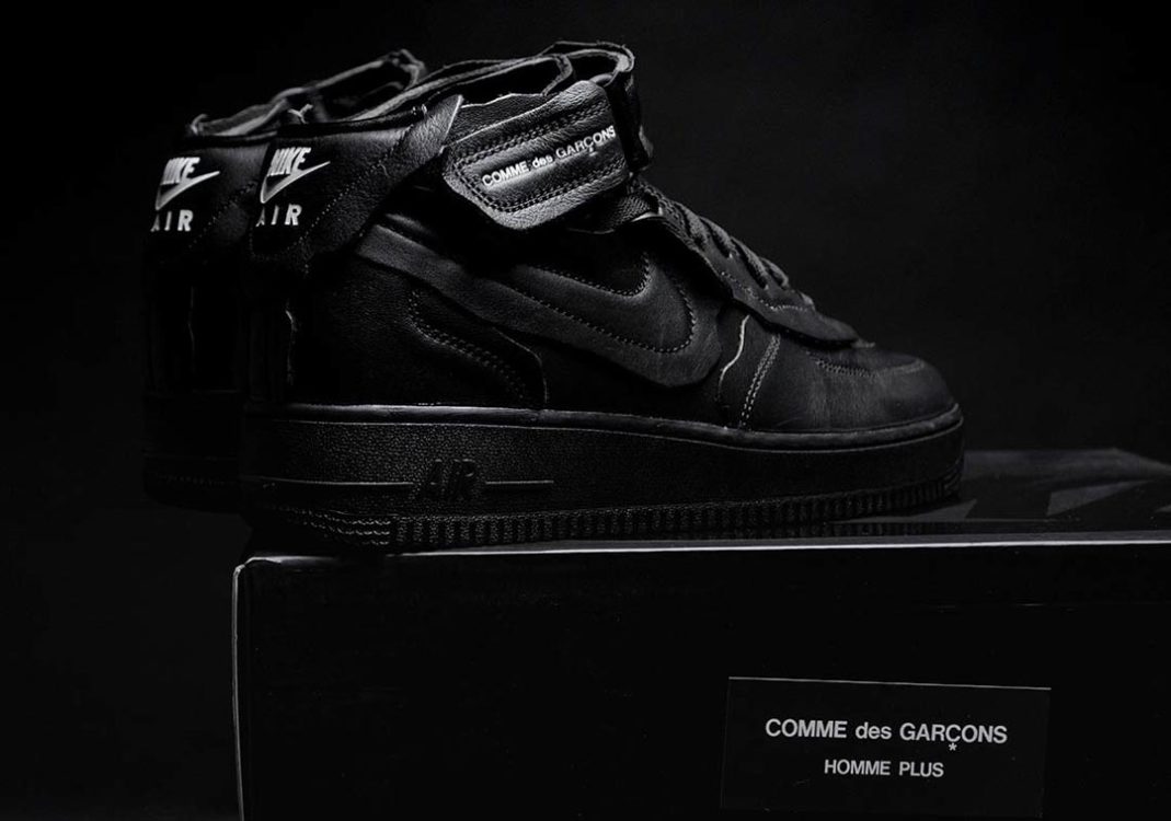 COMME-des-GARCONS-cdg-Nike-Air-Force-1-Mid-black-dc3601-001-release-date