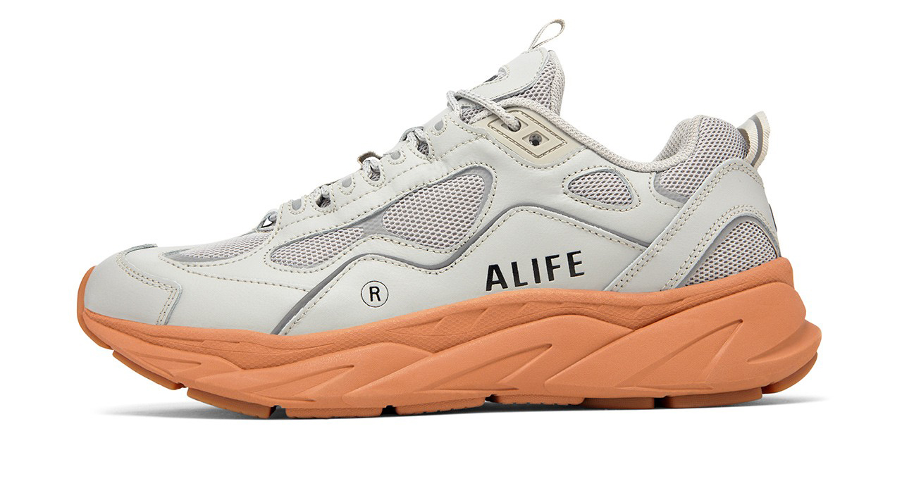 alife fila trigate grey mesh leather new york