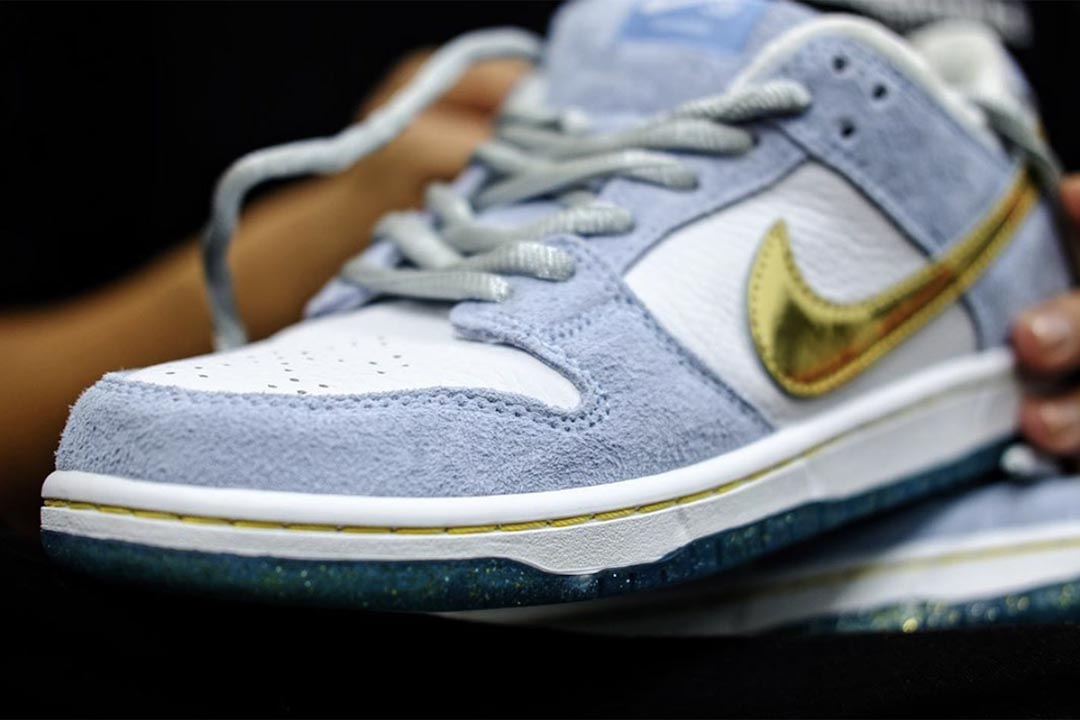 sean-cliver-nike-sb-dunk-low-white-psychic-blue-metallic-gold-DC9936-100-release-date