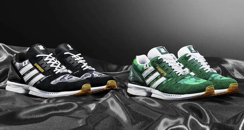 bape a bathing ape undefeated undftd adidas zx 8000