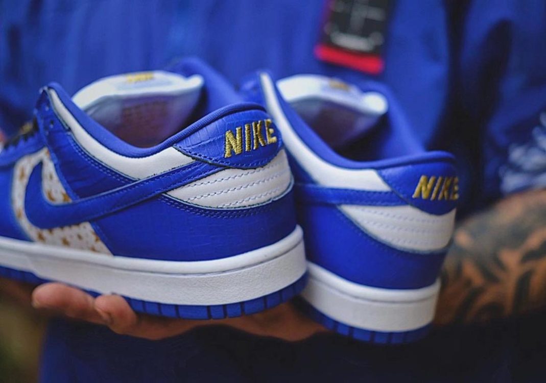 Supreme-Nike-SB-Dunk-Low-blue-stars-Hyper-Blue-DH3228-100-Release-Date