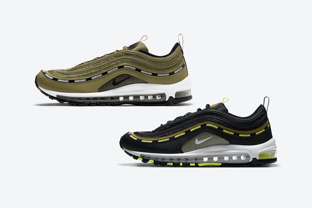 Undefeated-Nike-Air-Max-97-Black-Volt-DC4830-001-militia-green-dc4380-100-Release-Date