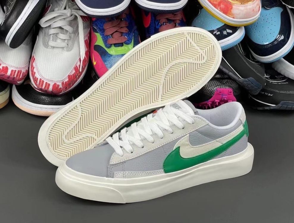 sacai-nike-blazer-low-medium-grey-classic-green-white-release-date