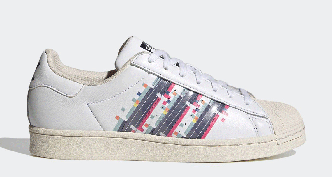 adidas Superstar "Footwear White/Chalk White/Crew Navy" H05143