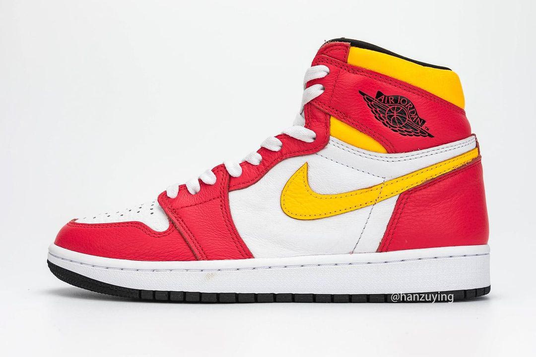 Air Jordan 1 Retro High OG "Light Fusion Red" 555088-603