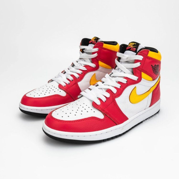 Air Jordan 1 Retro High OG "Light Fusion Red" 555088-603