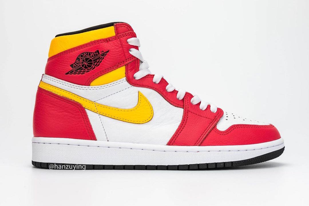 Air Jordan 1 Retro High OG "Light Fusion Red" 555088-603