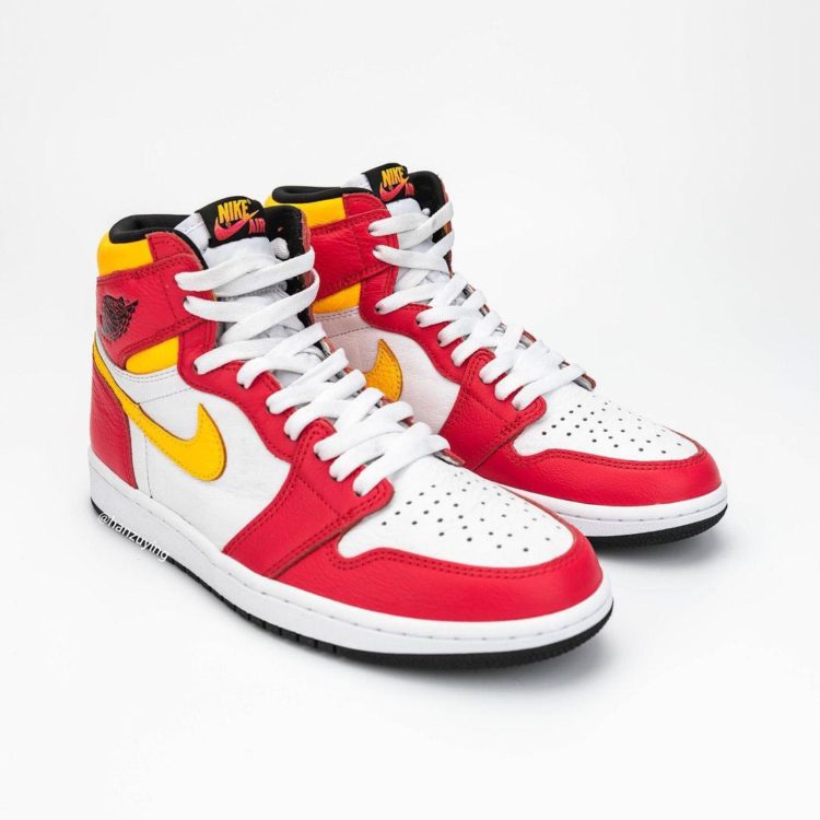 Air Jordan 1 Retro High OG "Light Fusion Red" 555088-603