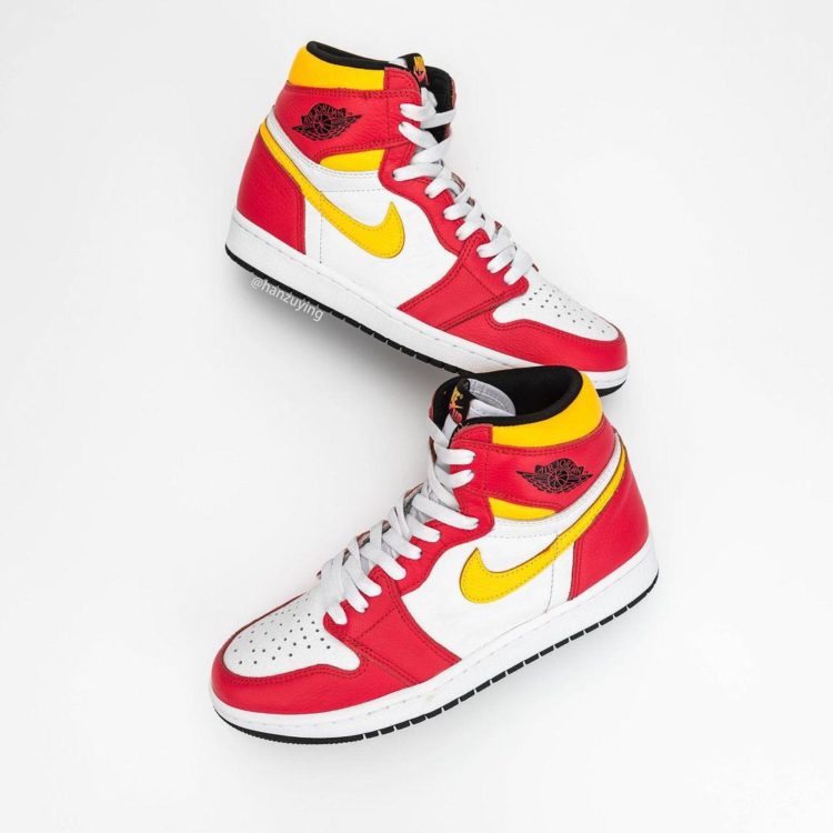 Air Jordan 1 Retro High OG "Light Fusion Red" 555088-603