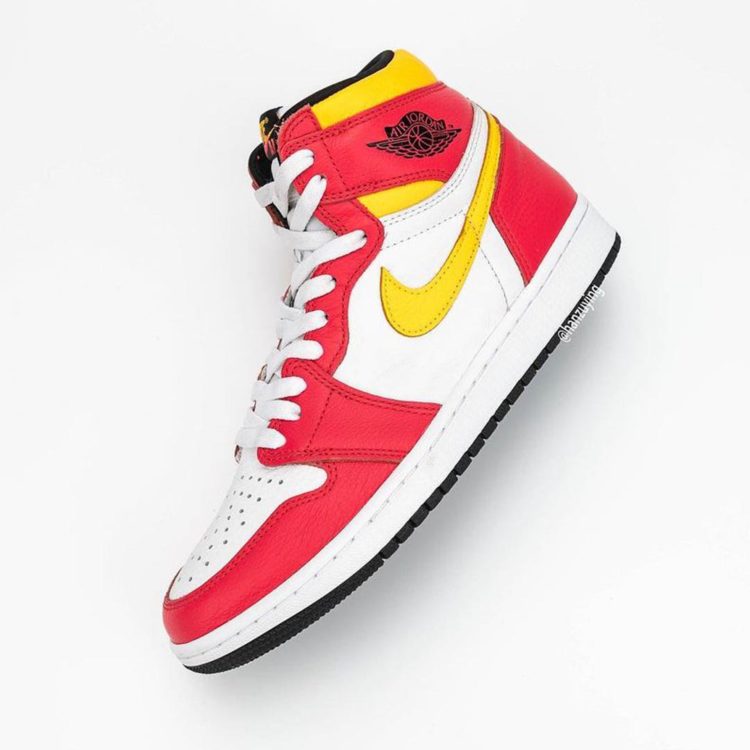 Air Jordan 1 Retro High OG "Light Fusion Red" 555088-603