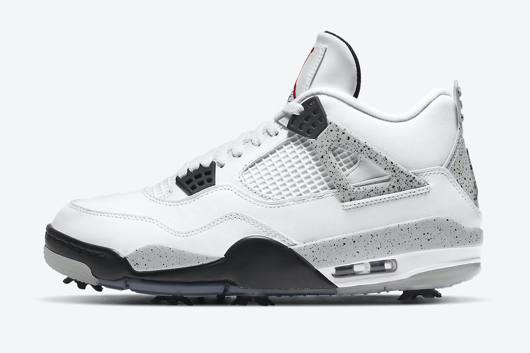 Air Jordan 4 Golf "White Cement" CU9981-100