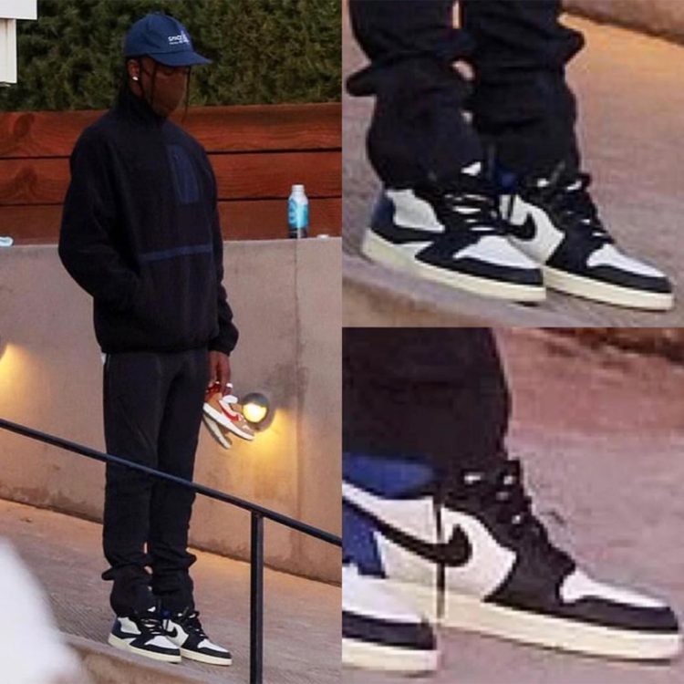 Fragment Design x Travis Scott x Air Jordan 1