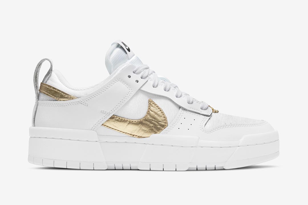 Nike Dunk Low Disrupt "Metallic Gold" DD9676-100