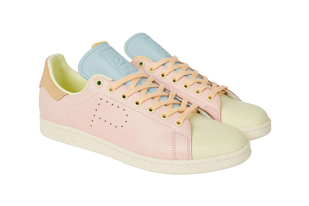 Palace x adidas Stan Smith Hase Yellow / Icey Pink / Ice Blue