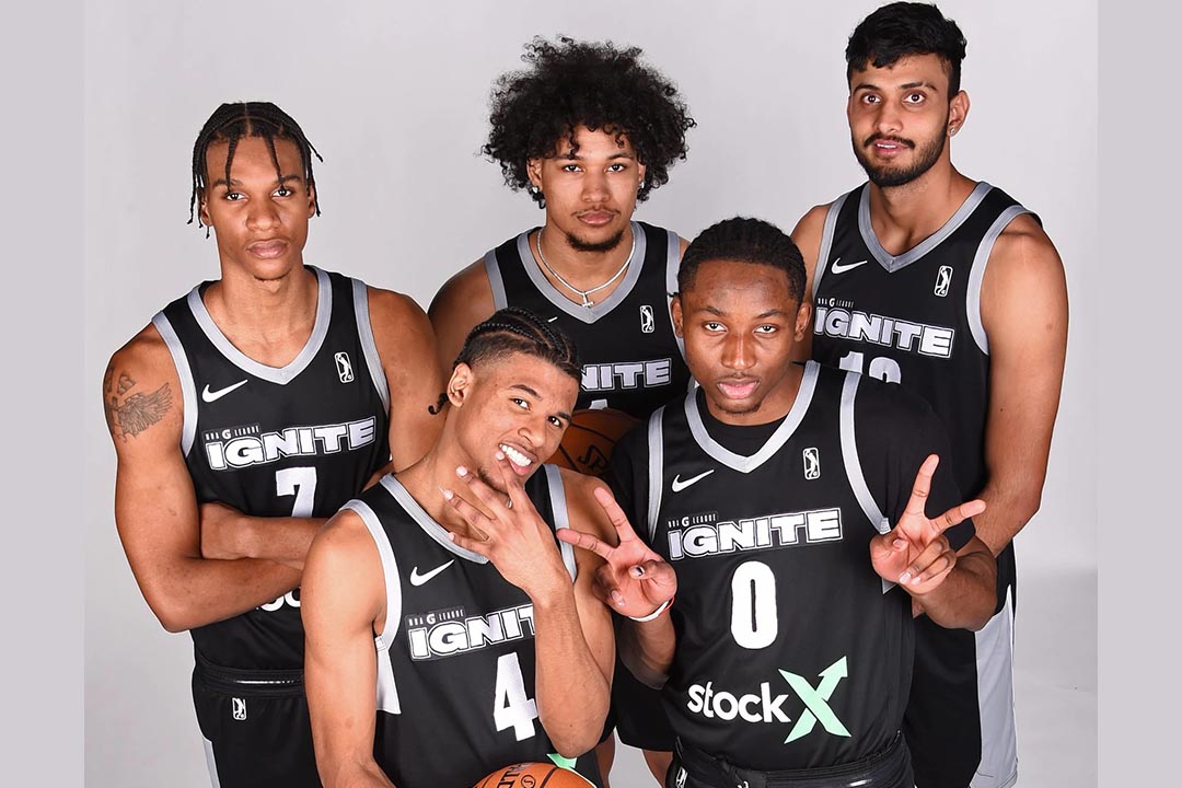 StockX x NBA G League Ignite Team Partnership