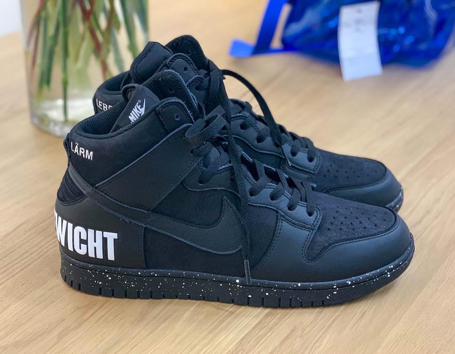 UNDERCOVER x Nike Dunk High Black