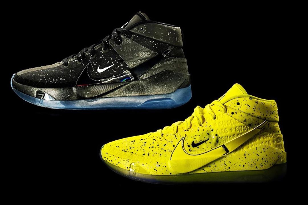 Enspire x Nike KD 13 "Black Ice" & "Venom Yellow"