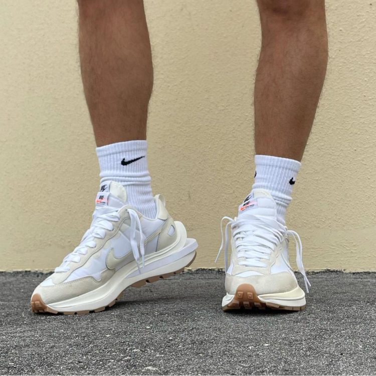 sacai x Nike VaporWaffle "White/Gum"